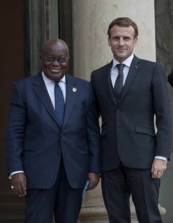 President Akuffo Addo Assures the French Government Of Ghana’s Continuous Co-operation And&nbsp;Friendship.