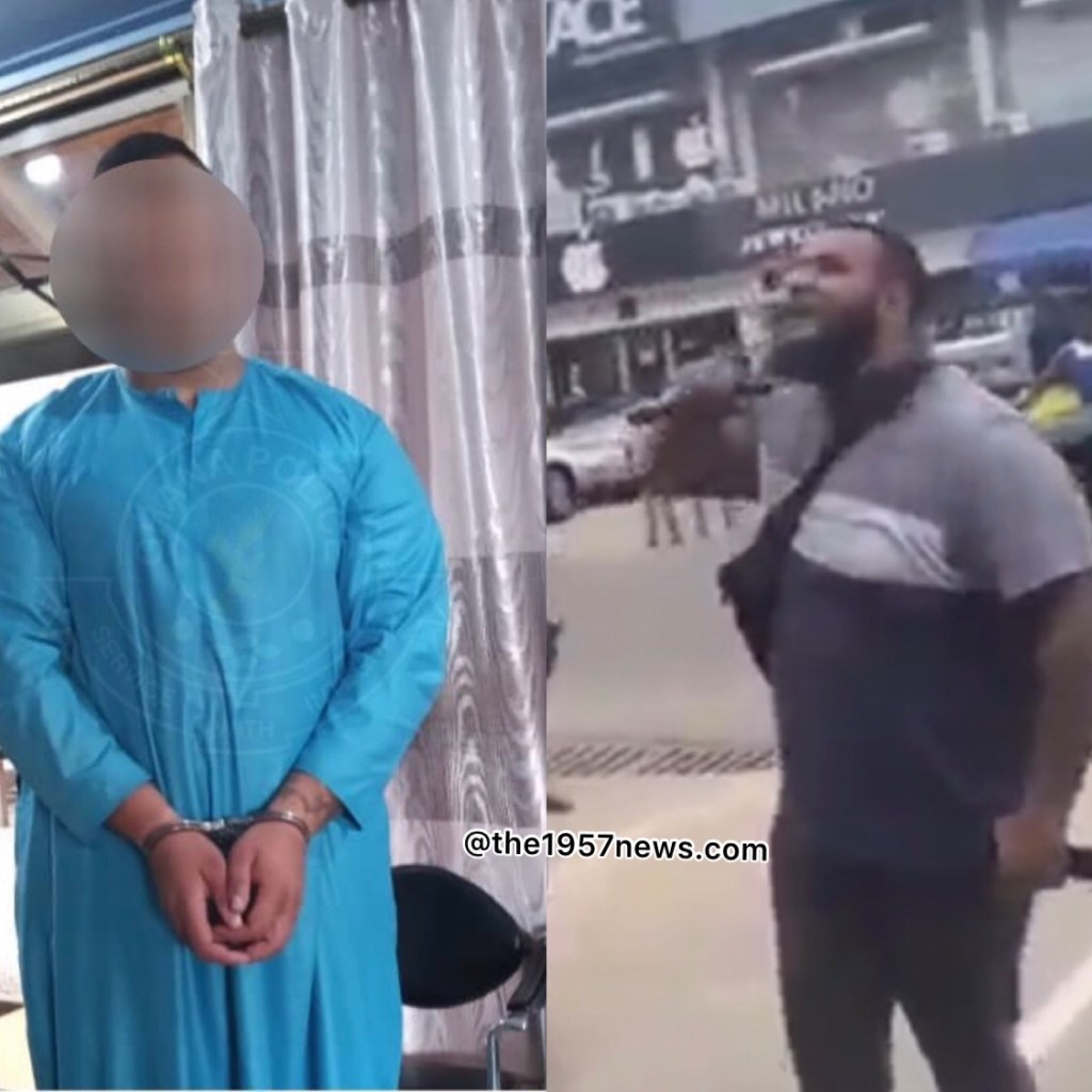 Lebanese Sword brandisher Mr. Brustani Osman has been remanded for a week by the Accra Circuit&nbsp;Court.